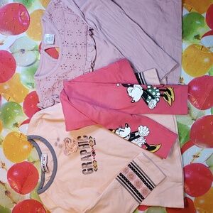 Long Sleeve Top and Tights Sizes 3/4y and 4/5y